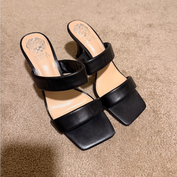 Vince Camuto Shoes - Vince Camuto Black Women's Heel Sandals